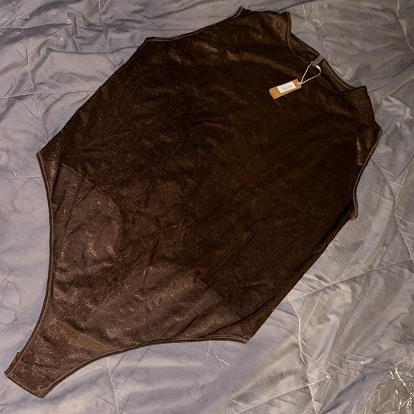 SKIMS SHEER BODYSUIT COCOA - Picture 2 of 4